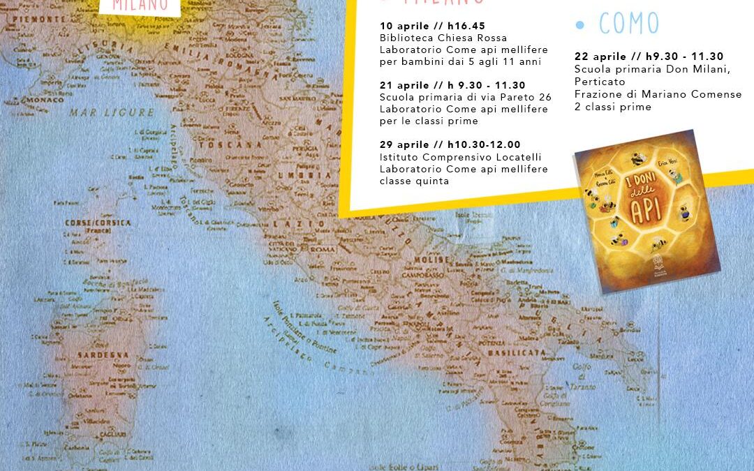 Incontri con l’autore sul testo “I doni delle api”